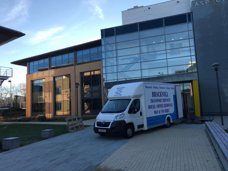 office relocation by bts removals bracknell