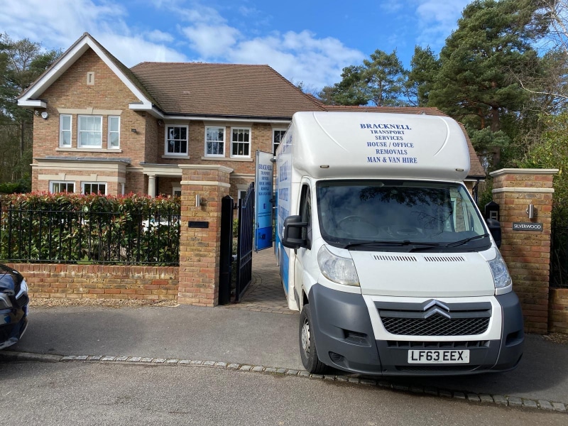 professional man and van services by bts removals bracknell
